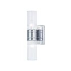 Livex Lighting 50692-05 Midtown 2-Lights 120W Polished Chrome Bath Vanity Light