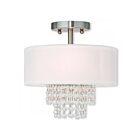 Livex Lighting Carlisle 51025-91 2-Lights 80W Ceiling Mount