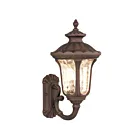 Livex Lighting 7652-58 Oxford 1-light 100W Imperial Bronze Outdoor Wall Lantern