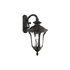Livex Lighting Oxford 7853-14 1-Light 100W Textured Black Wall Lantern