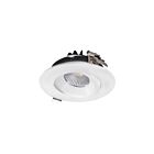 Lotus LED AD-LED-4-S12W-5CCT-WH-LREY White 12W 4" LED Round Venus Adjustable Gimbal CCT Selectable