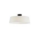 Maxim Lighting 10332WTBK Paramount 1-Light 31.5W Black Flush Mount