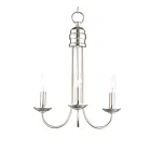 Maxim Lighting 10343SN Logan 3-Lights 180W Satin Nickel Pendant