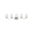 Maxim Lighting Shelter 11835SWSN 5-Lights 60W Satin Nickel Vanity Light