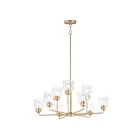 Maxim Lighting 12277CDHR Acadia 9-Lights 540W Heritage Incandescent Chandelier
