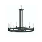 Maxim Lighting 16164CRBK Ovation 12-Lights 36W Black LED Chandelier