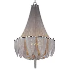 Maxim Lighting 21467NKPN Chantilly 14-Lights 42W Polished Nickel Pendant