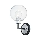 Maxim Lighting Vessel 21611CLBKAL 1-Light 60W Black/Brushed Aluminum Vanity Light