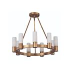 Maxim Lighting 22418SWNAB Contessa 9-Lights 360W Natural Aged Brass Incandescent Chandelier