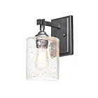Maxim Lighting Stonehenge 25271SSBZ 1-Light Bronze Wall Sconce