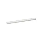 Maxim Lighting 57522WT 1-Light 40W White Flush Mount