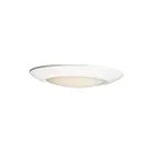 Maxim Lighting 57932WTWT Diverse 1-Light 19W White Flush Mount