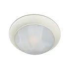 Maxim Lighting 5852MRTW Essentials 3-Lights 60W Textured White Flush Mount