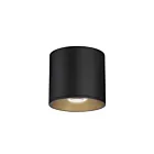 Maxim Lighting 86212BK Stout 1-Light 20W Black Flush Mount