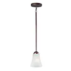 Maxim Lighting 92081FTOI Vital 1-Light 60W Oil Rubbed Bronze Pendant