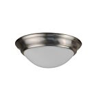 NaturaLED led15fms-154l830-ni 22w Nickel Flush Mount Streamlined