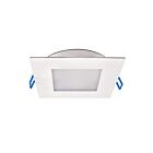 Naturaled LED4DLS-60L9CCT3 9W White 4" Square LED Slim Down Light