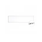 Nexleds NXLPE1X4-40W-5CCT-DV 50W 1' x 4' White LED Backlit Flat Panel