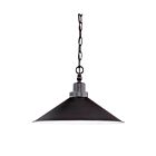 Nuvo Lighting Bridgeview 60-1707 1-Light Mission Dust Bronze Hanging Lantern Pendant Light