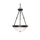Nuvo Lighting 60-211 3-Light Old Bronze Hanging Lantern Pendant Light