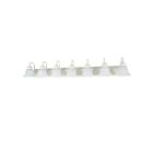 Nuvo Lighting Ballerina 60-294 7-Light Textured White Vanity Light