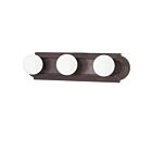 Nuvo Lighting 60-304 3-Light Old Bronze Vanity Light