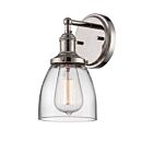 Nuvo Lighting Vintage 60-5414 1-Light Polished Nickel Vanity Light