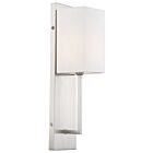 Nuvo Lighting Vesey 60-6691 1-Light 60W Brushed Nickel Incandescent Wall Sconce
