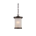 Nuvo Lighting Diego 62-645 1-Light Mahogany Bronze Outdoor Hanging Lantern