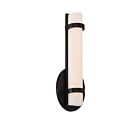 Nuvo Lighting 62-933 Slice LED 1-Light Aged Bronze Vanity Light
