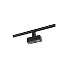 Nuvo Lighting TH484 Black 24W LED Square Dual Track Head