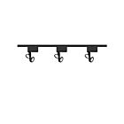 Nuvo Lighting TK315 3-Light Black Track Light Head