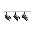Nuvo Lighting TK319 3-Light Black Track Light Head