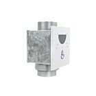 Ortech LINT-TRAP-DS-6 6" dual size lint trap suitable for 4" and 5" diameter duct
