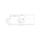 Ortech PLATE26-4A-L New Construction Plate Made Up of Galvanized Steel With Lip