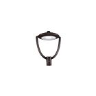 Eiko PT3-150GS-3 Matte Black LED Post Top Light CCT Selectable