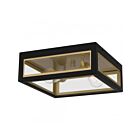 Quoizel Lighting BBN1612MBK 2-Lights Matte Black 120W Bourbon Outdoor Lantern