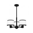 Quoizel Lighting KYL2822MBK 3 Lights Matte Black 300W Kylen
Pendant
