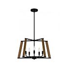 Quoizel Lighting Mayline MAL2824MBK 5-Lights 300W Matte Black Pendant