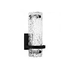 Quoizel Lighting PCPLL8805MBK Pell 17W Matte Black LED Wall Sconce