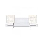 Quoizel Lighting PCZOL8612C Zola 13W Polished Chrome LED Vanity Light