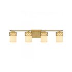 Quoizel Lighting TEN8632AB 4 Lights Aged Brass 400W Tenley Bath Light
