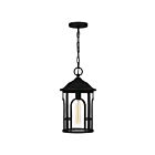 Quoizel Lighting BRM1909MBK 1 Light Matte Black 100W Brampton Hanging Lantern