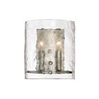 Quoizel Lighting FTS8802MM 2 Lights Mottled Silver 120W Fortress Wall Sconce