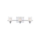 Quoizel Lighting KLT8603CLED 3 Lights Polished Chrome 12W Kolt Bath Light