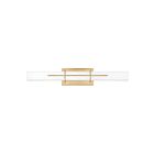 Quoizel Lighting PCGI8528AB Aged Brass Gemini LED Bath LIght
