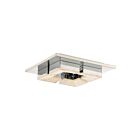Quoizel Lighting PCLT1611C Polished Chrome Lunette LED Flush Mount