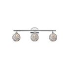 Quoizel Lighting PCSR8603C 3 Lights Polished Chrome 120W Shimmer Bath Light