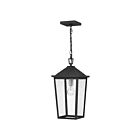 Quoizel Lighting STNL1509MB 1 Light Mottled Black 100W Stoneleigh Mini Pendant
