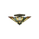 Quoizel Lighting TFIK1714VA 2 Lights Valiant Bronze 120W Inglenook Semi-Flush Mount